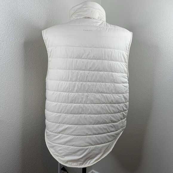 VARLEY Sandshell? Ellis Reversible Gilet Wind Shell Quilted Puffer Vest Sz XL - Picture 7 of 16